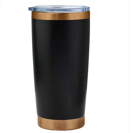 Personalized 20oz. Copper-plated tumbler